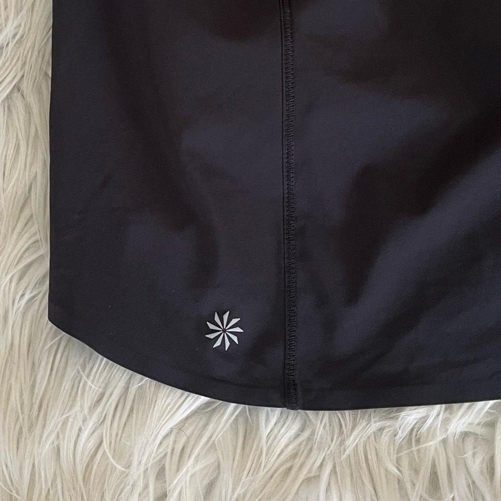 {Athleta} Run With It 16" Skort in Black - Womens Small - Picture 5 of 8